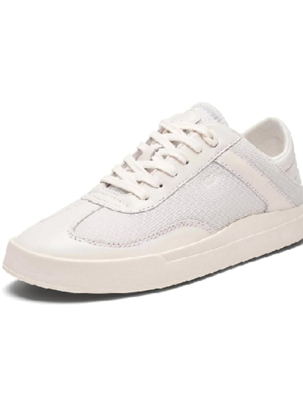 OluKai Women's Ha'upu Hulu White Classic Lace-Up Design Sneakers Size 7.5 NWOBX